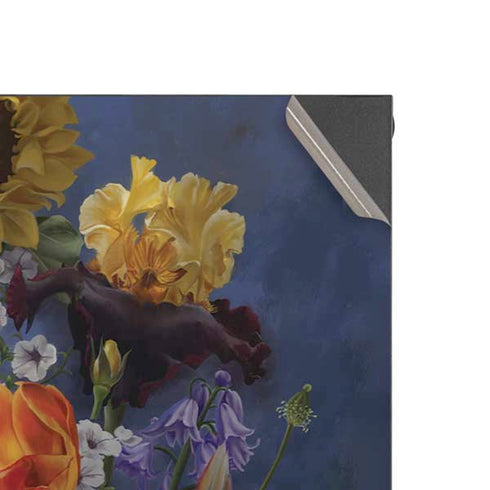 Tabby Cat with Flowers by Nene Thomas Xbox Series X Console Skin