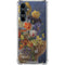 Tabby Cat with Flowers by Nene Thomas Galaxy S23 FE Clear Case