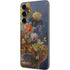 Tabby Cat with Flowers by Nene Thomas Galaxy S23 FE Skin