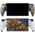 Tabby Cat with Flowers by Nene Thomas PlayStation Portal Remote Player Skin