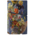 Tabby Cat with Flowers by Nene Thomas PS5 Slim Disk Bundle Skin