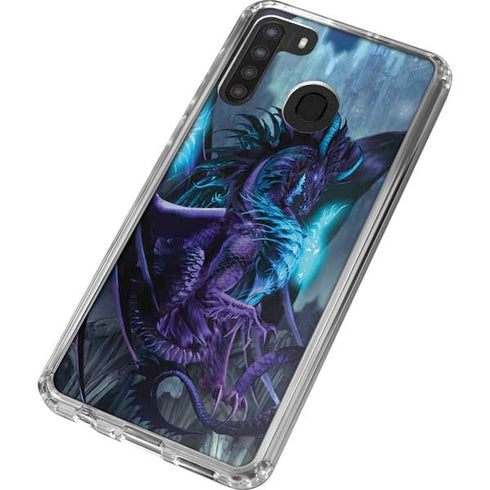 Ruth Thompson Talisman Dragon Galaxy A21 Clear Case