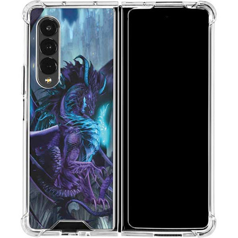 Ruth Thompson Talisman Dragon Galaxy Z Fold4 5G Clear Case