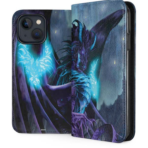 Talisman Dragon by Ruth Thompson iPhone 15 Plus Folio Case
