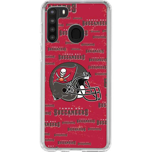 NFL Tampa Bay Buccaneers - Blast Galaxy A21 Clear Case
