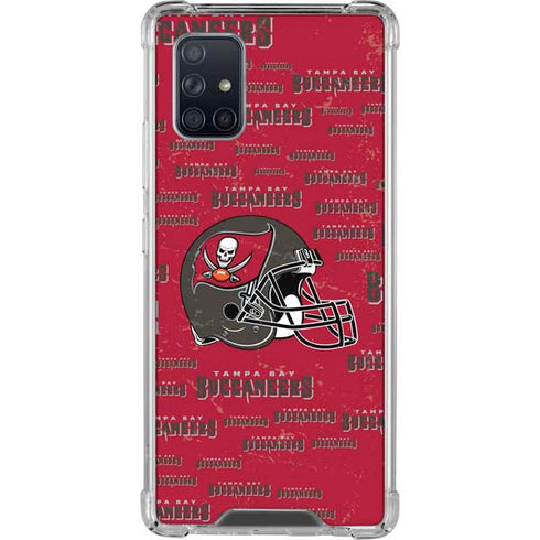 NFL Tampa Bay Buccaneers - Blast Galaxy A71 5G Clear Case