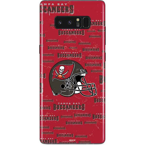 NFL Tampa Bay Buccaneers - Blast Galaxy Note 8 Skin