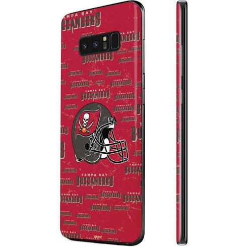 NFL Tampa Bay Buccaneers - Blast Galaxy Note 8 Skin