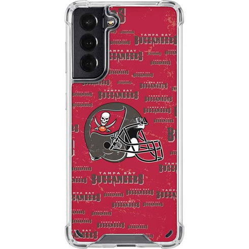 NFL Tampa Bay Buccaneers - Blast Galaxy S21 5G Clear Case