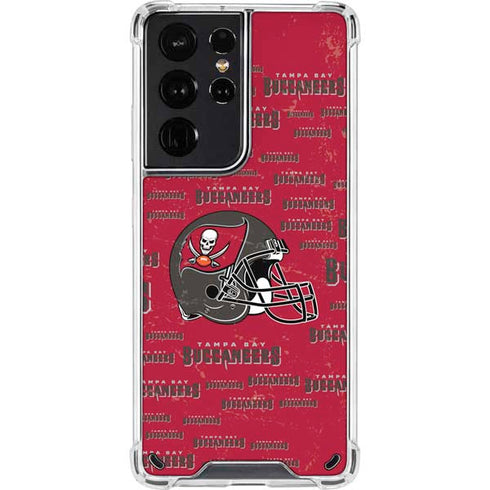 NFL Tampa Bay Buccaneers - Blast Galaxy S21 Ultra 5G Clear Case