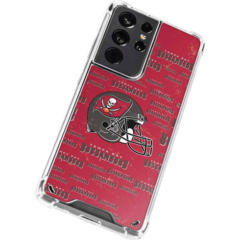 NFL Tampa Bay Buccaneers - Blast Galaxy S21 Ultra 5G Clear Case