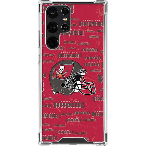 NFL Tampa Bay Buccaneers - Blast Galaxy S22 Ultra Clear Case