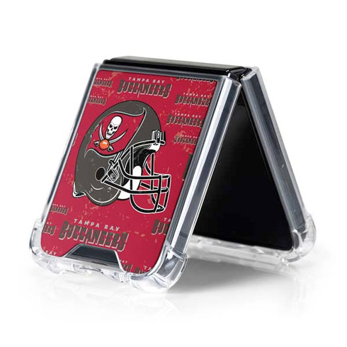 NFL Tampa Bay Buccaneers - Blast Galaxy Z Flip5 5G Clear Case
