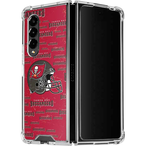 NFL Tampa Bay Buccaneers - Blast Galaxy Z Fold4 5G Clear Case
