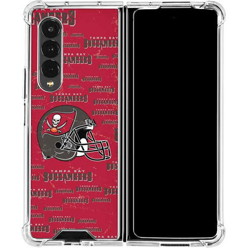 NFL Tampa Bay Buccaneers - Blast Galaxy Z Fold4 5G Clear Case