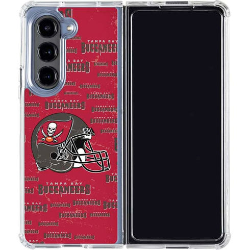 NFL Tampa Bay Buccaneers - Blast Galaxy Z Fold5 5G Clear Case