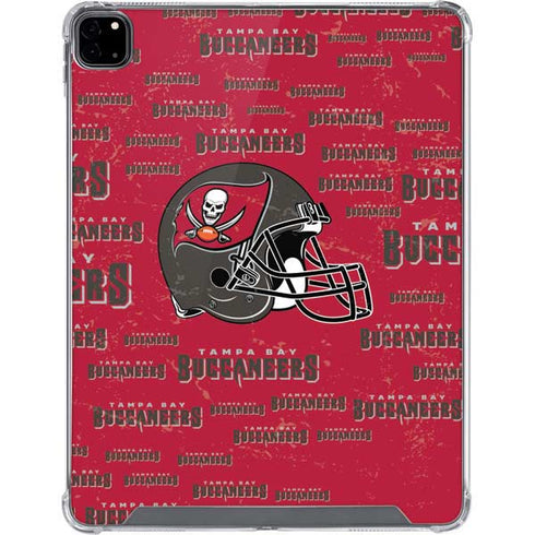 NFL Tampa Bay Buccaneers - Blast iPad Pro 12.9in (2020) Clear Case
