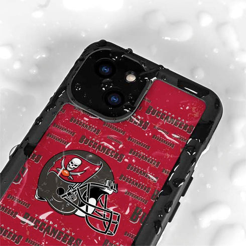 NFL Tampa Bay Buccaneers - Blast iPhone 13 Mini Waterproof Case
