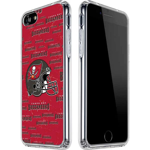 NFL Tampa Bay Buccaneers - Blast iPhone SE (2nd & 3rd Gen) Clear Case