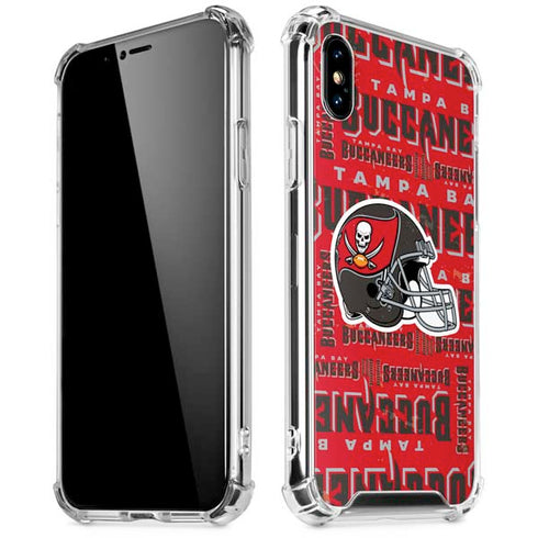NFL Tampa Bay Buccaneers - Blast iPhone X/XS Clear Case