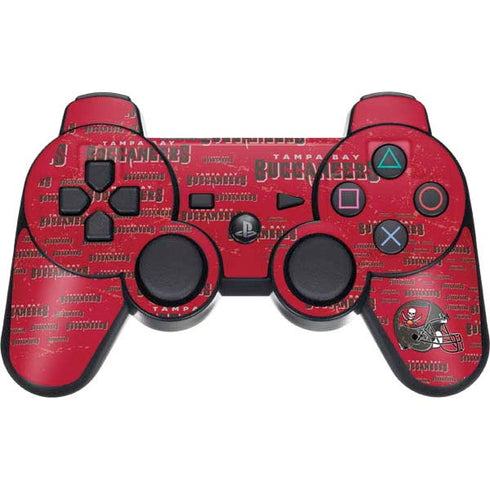 NFL Tampa Bay Buccaneers - Blast PS3 Dual Shock wireless controller Skin