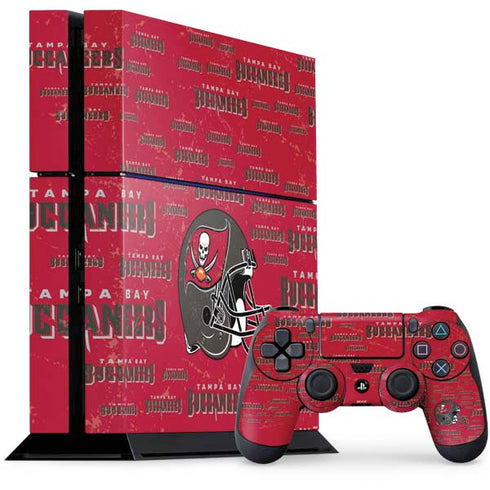NFL Tampa Bay Buccaneers - Blast PS4 Console and Controller Bundle Skin