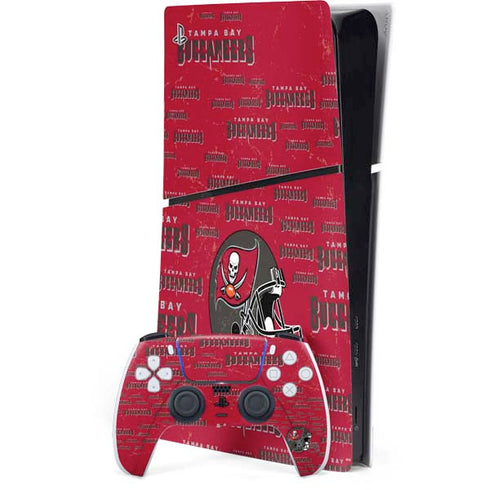 NFL Tampa Bay Buccaneers - Blast PS5 Slim Digital Edition Bundle Skin