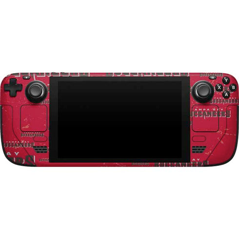 NFL Tampa Bay Buccaneers - Blast Steam Deck Handheld Gaming Computer Skin