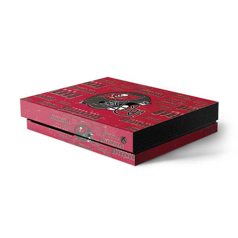 NFL Tampa Bay Buccaneers - Blast Xbox One X Console Skin