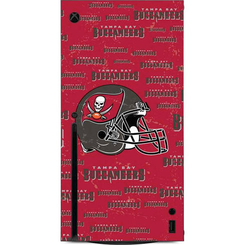 NFL Tampa Bay Buccaneers - Blast Xbox Series X Console Skin