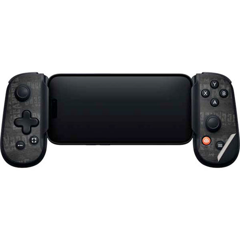 NFL Tampa Bay Buccaneers Black & White Backbone One for iPhone Game Controller Skin