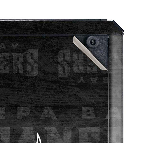 NFL Tampa Bay Buccaneers Black & White Cooler Master MasterBox Q300L Mini Tower Skin