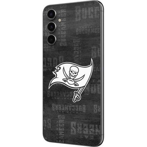 NFL Tampa Bay Buccaneers Black & White Galaxy A14 5G Skin