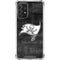 NFL Tampa Bay Buccaneers Black & White Galaxy A72 5G Clear Case