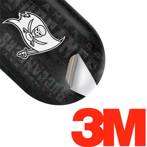 NFL Tampa Bay Buccaneers Black & White Galaxy Buds Plus Skin