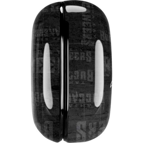 NFL Tampa Bay Buccaneers Black & White Galaxy Buds Pro Skin