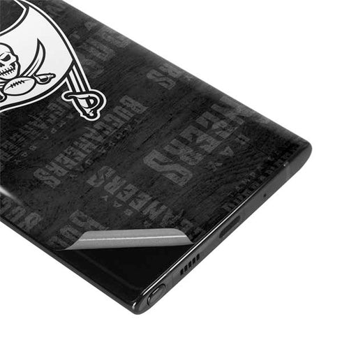 NFL Tampa Bay Buccaneers Black & White Galaxy Note 10 Plus Skin