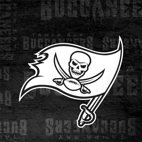 NFL Tampa Bay Buccaneers Black & White Galaxy Note 8 Skin