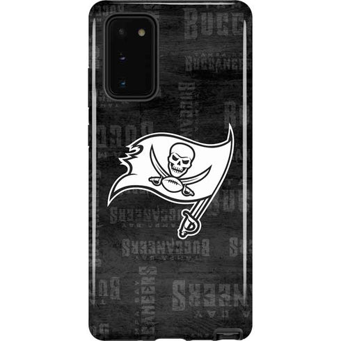 NFL Tampa Bay Buccaneers Black & White Galaxy Note20 5G Pro Case