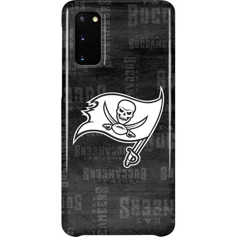 NFL Tampa Bay Buccaneers Black & White Galaxy S20 Lite Case