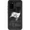 NFL Tampa Bay Buccaneers Black & White Galaxy S20 Waterproof Case