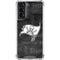 NFL Tampa Bay Buccaneers Black & White Galaxy S21 5G Clear Case