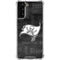 NFL Tampa Bay Buccaneers Black & White Galaxy S21 FE Clear Case