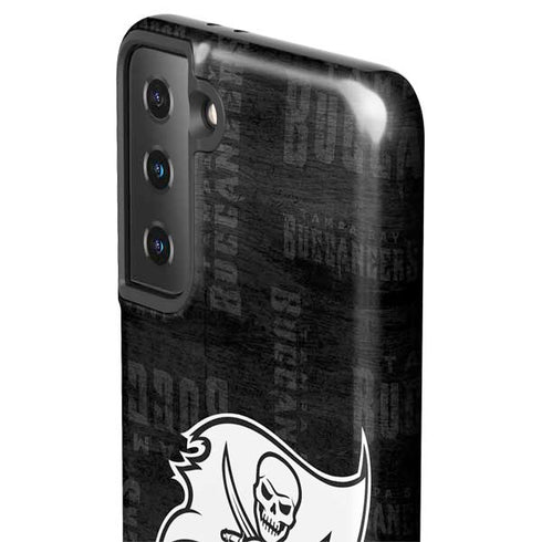 NFL Tampa Bay Buccaneers Black & White Galaxy S21 Plus 5G Pro Case