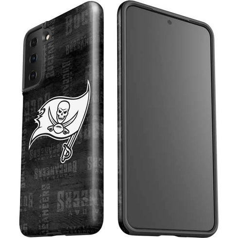 NFL Tampa Bay Buccaneers Black & White Galaxy S21 Plus 5G Pro Case