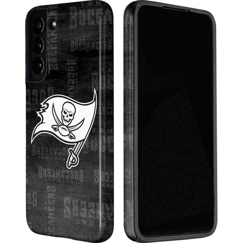 NFL Tampa Bay Buccaneers Black & White Galaxy S22 Plus Pro Case