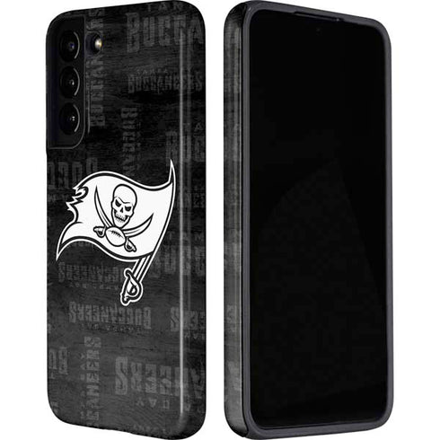 NFL Tampa Bay Buccaneers Black & White Galaxy S22 Pro Case
