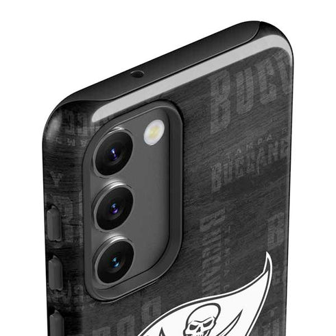 NFL Tampa Bay Buccaneers Black & White Galaxy S23 Plus Pro Case