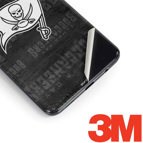 NFL Tampa Bay Buccaneers Black & White Galaxy S9 Skin