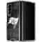 NFL Tampa Bay Buccaneers Black & White Galaxy Z Fold4 5G Clear Case
